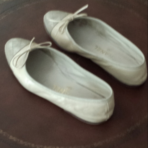 AUTH CHANEL ballerina flats, shoes Size 6 (36) - Picture 7 of 12